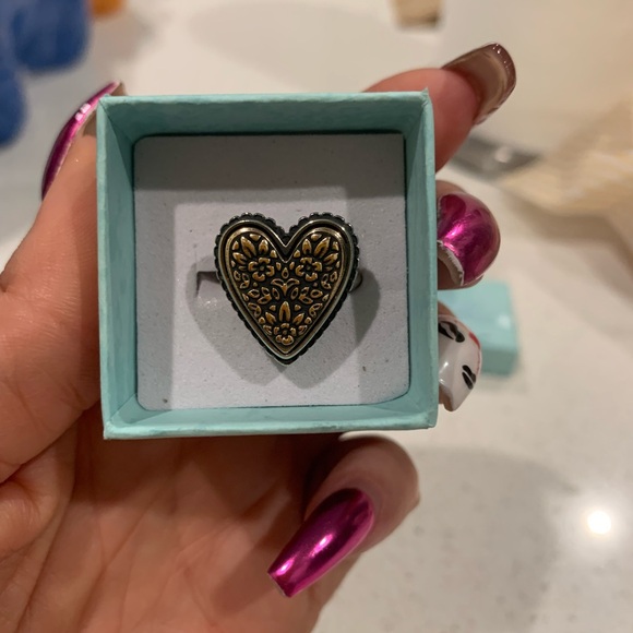 James Avery Two-Tone Heart Ring - Picture 2 of 3